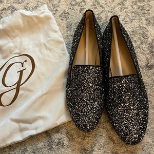 COPY - M. Gemi Black Silver Glitter Peralo Loafer